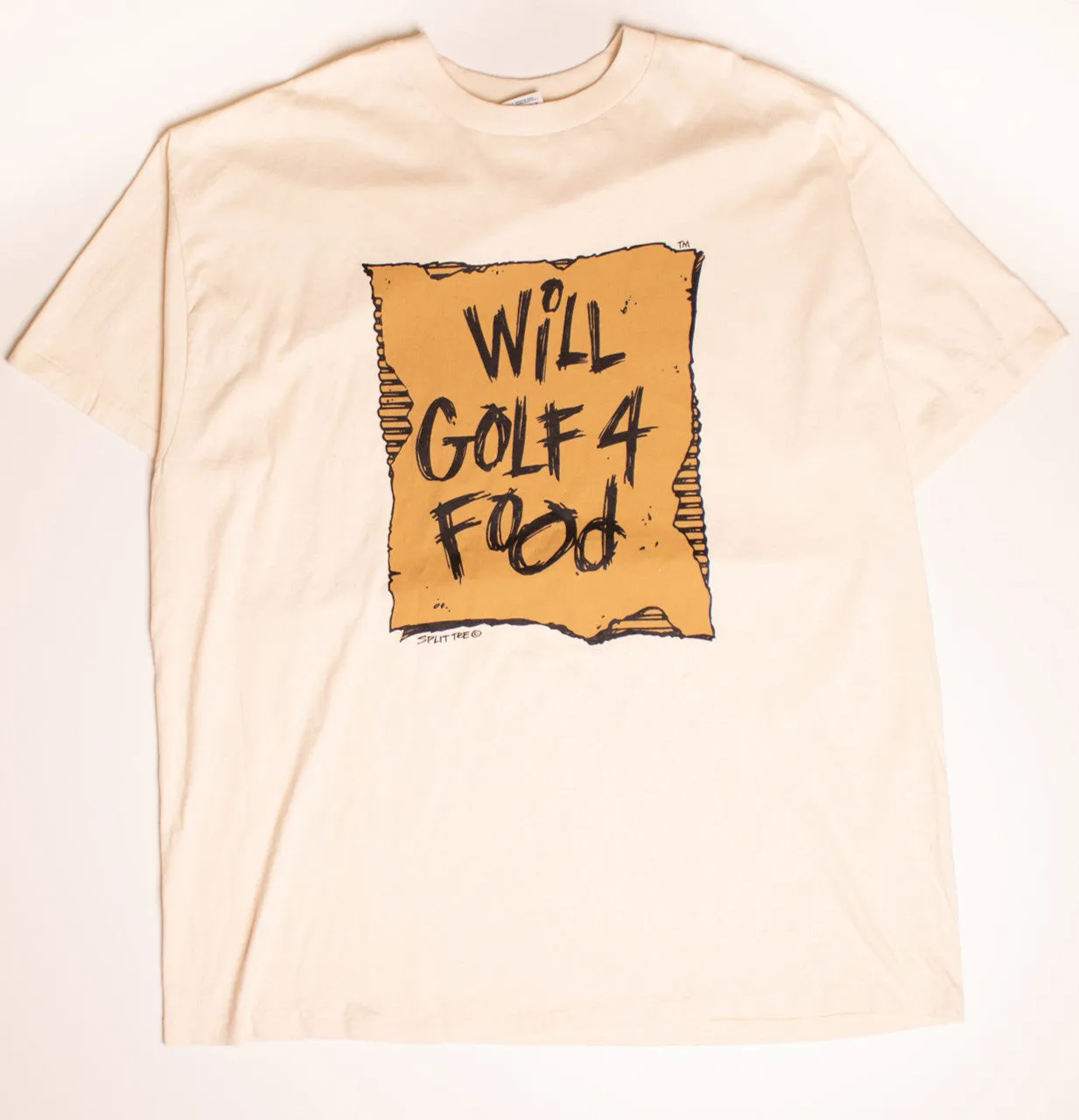 1996 "Will Golf for Food" T-Shirt(1990s)