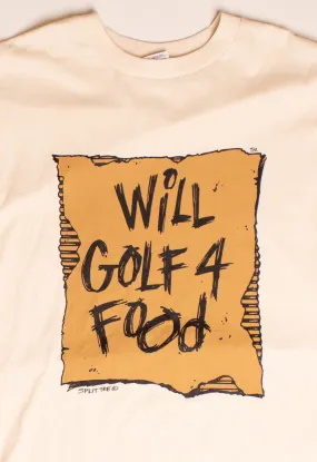 1996 "Will Golf for Food" T-Shirt(1990s)