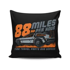 88 MPH - Throw Pillow