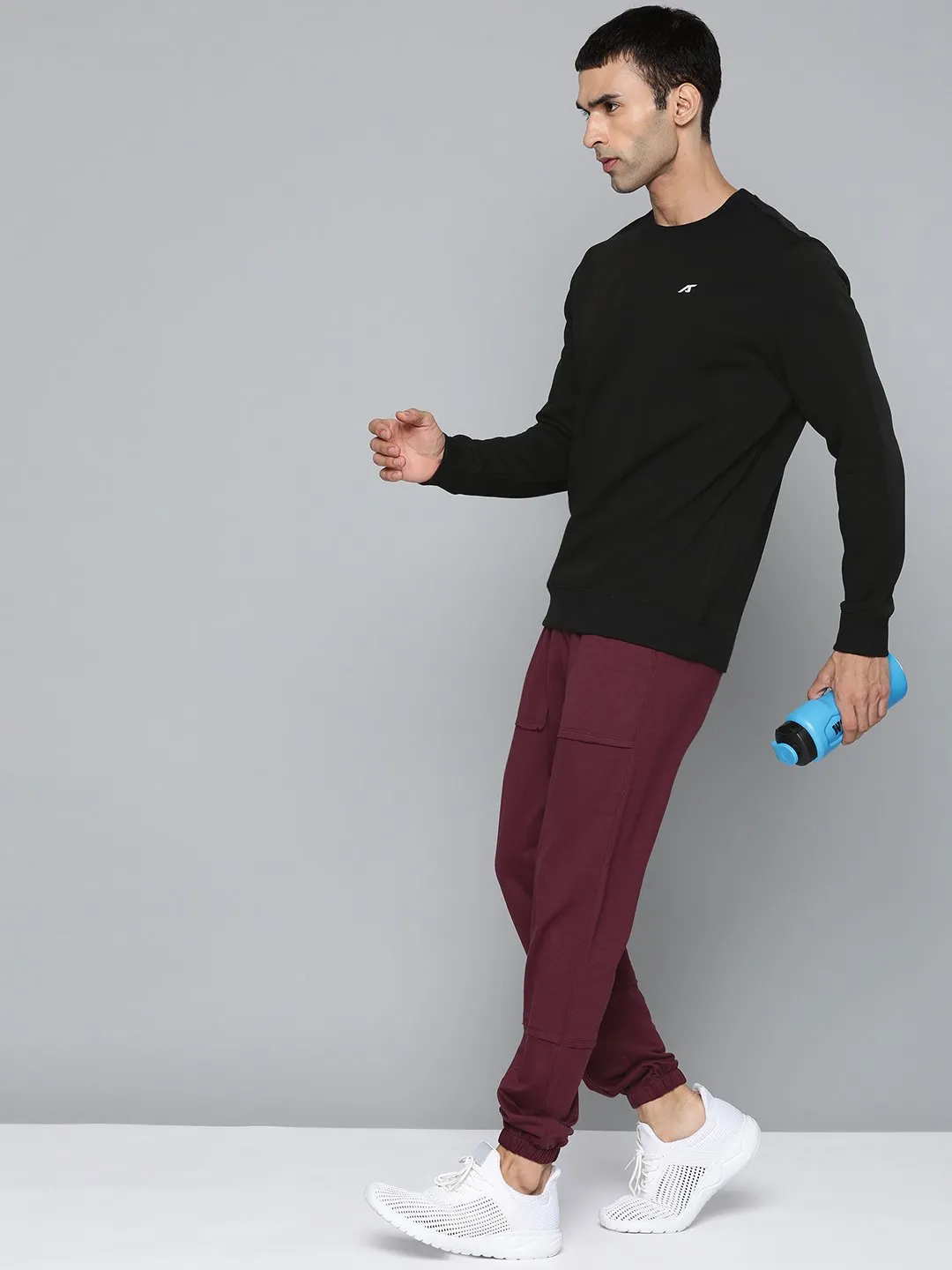 Alcis Men Casual Black Sweatshirts