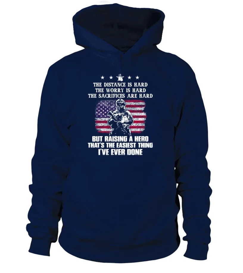 Army Mom Easy Raising Hero Front T-shirts