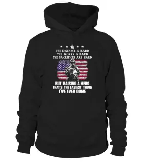 Army Mom Easy Raising Hero Front T-shirts