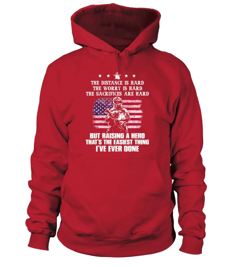 Army Mom Easy Raising Hero Front T-shirts
