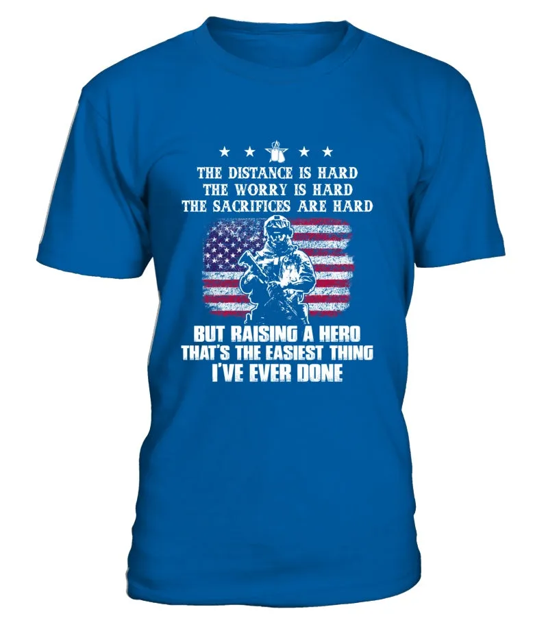 Army Mom Easy Raising Hero Front T-shirts