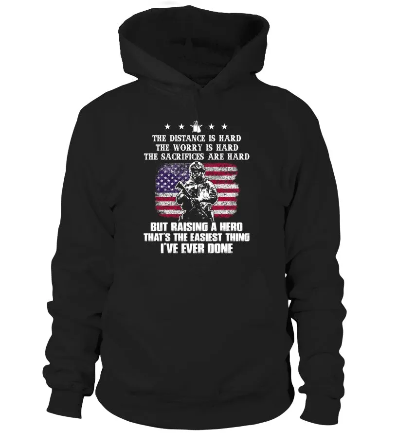 Army Mom Easy Raising Hero Front T-shirts