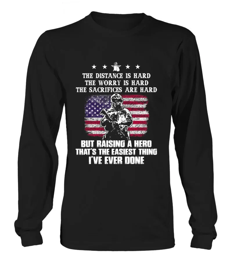 Army Mom Easy Raising Hero Front T-shirts