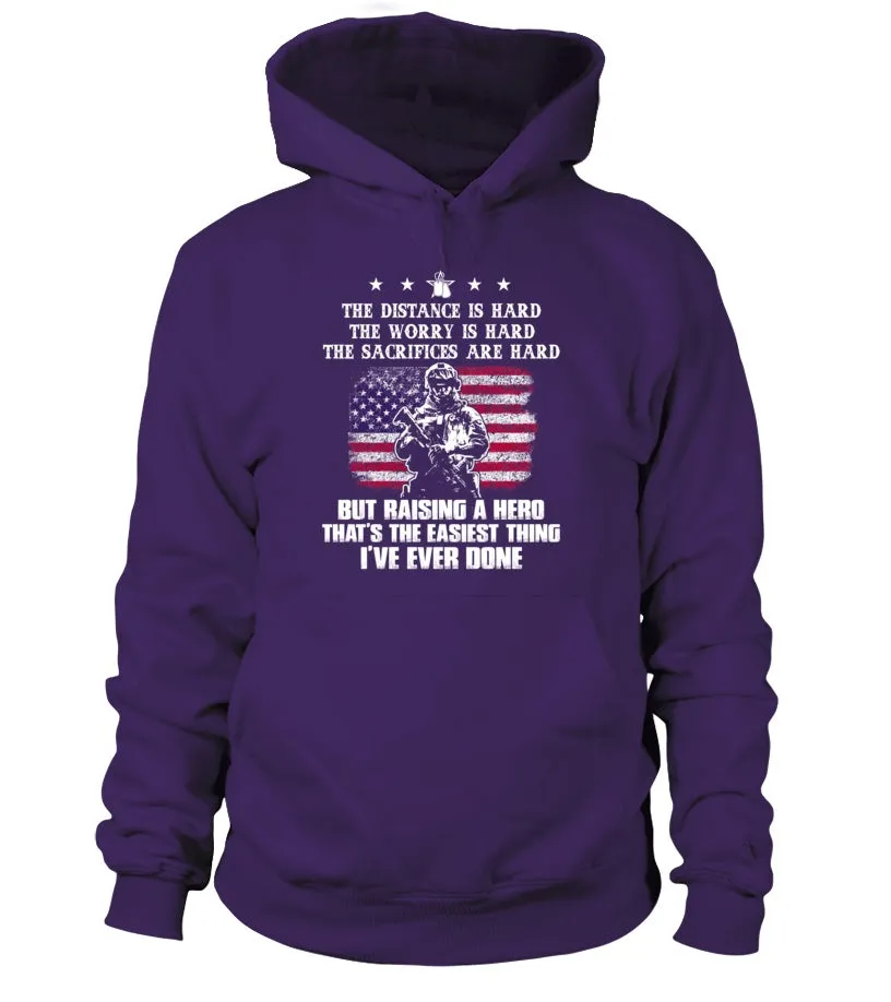 Army Mom Easy Raising Hero Front T-shirts
