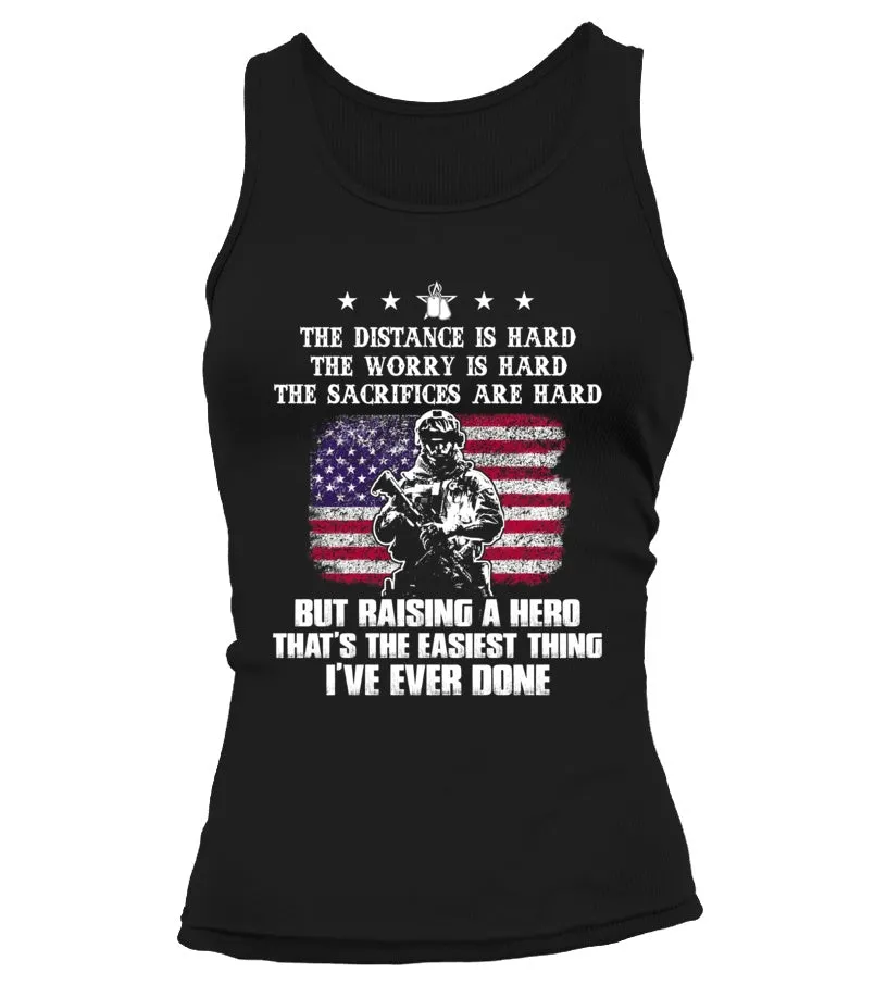 Army Mom Easy Raising Hero Front T-shirts