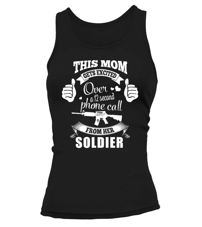 Army Mom Gets Excited T-shirts