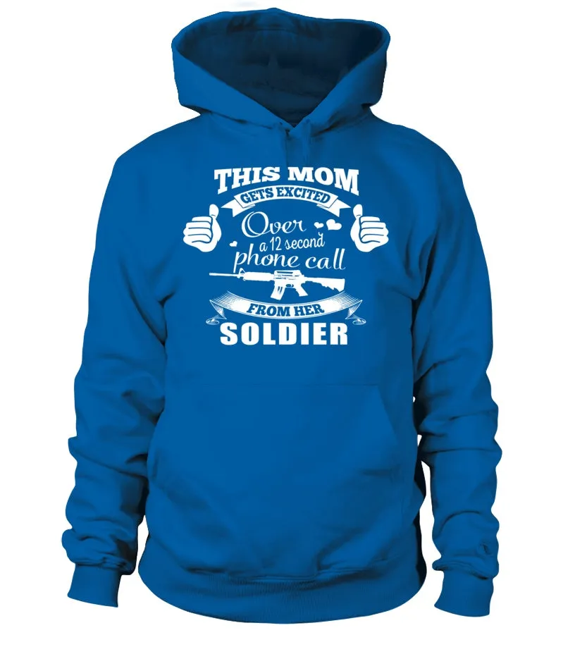 Army Mom Gets Excited T-shirts