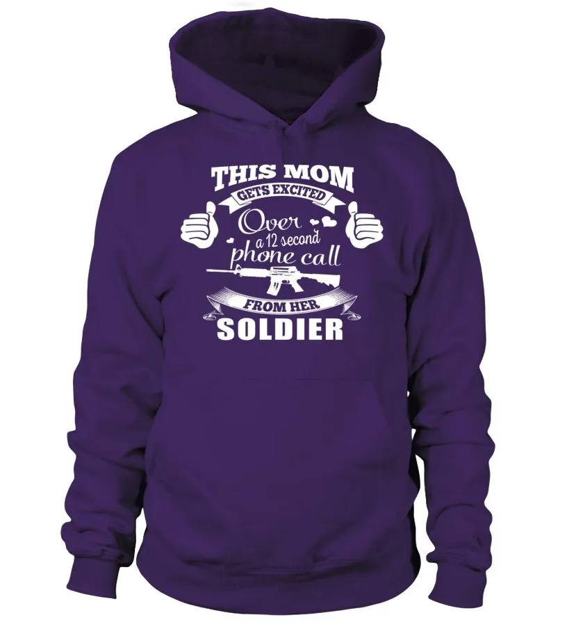 Army Mom Gets Excited T-shirts