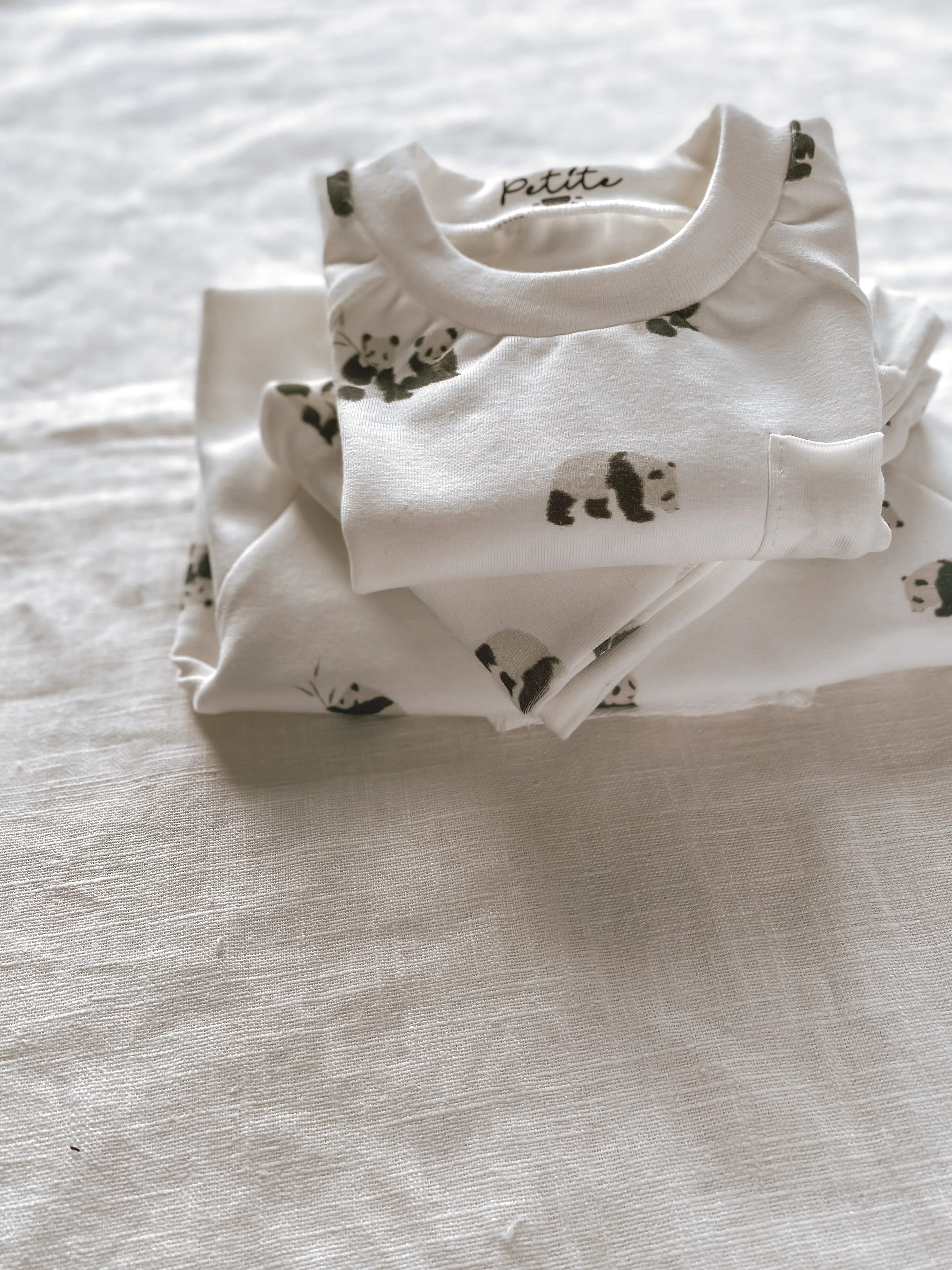 Baby cotton sweatshirt / panda