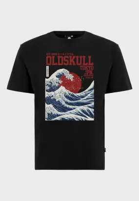 Big Wave T-Shirt Black