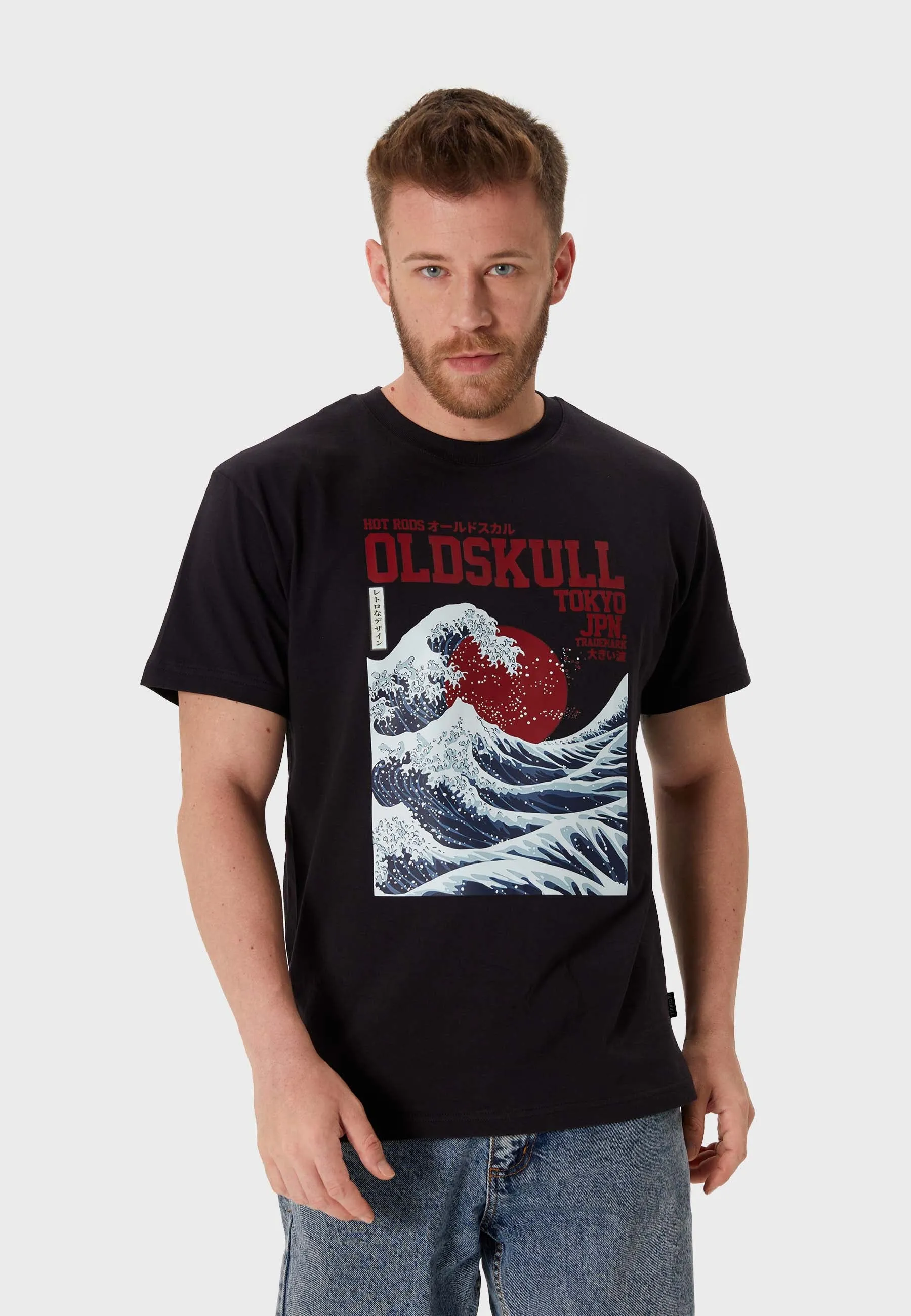 Big Wave T-Shirt Black