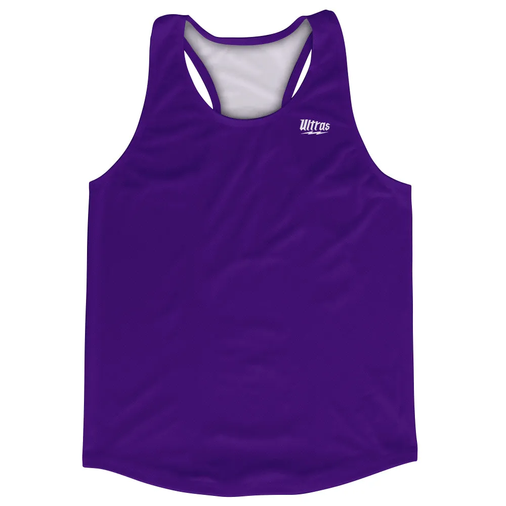 Blank Purple Violet Laker Running Racerback Singlet Track Tops Made In USA