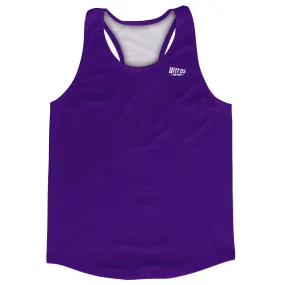 Blank Purple Violet Laker Running Racerback Singlet Track Tops Made In USA