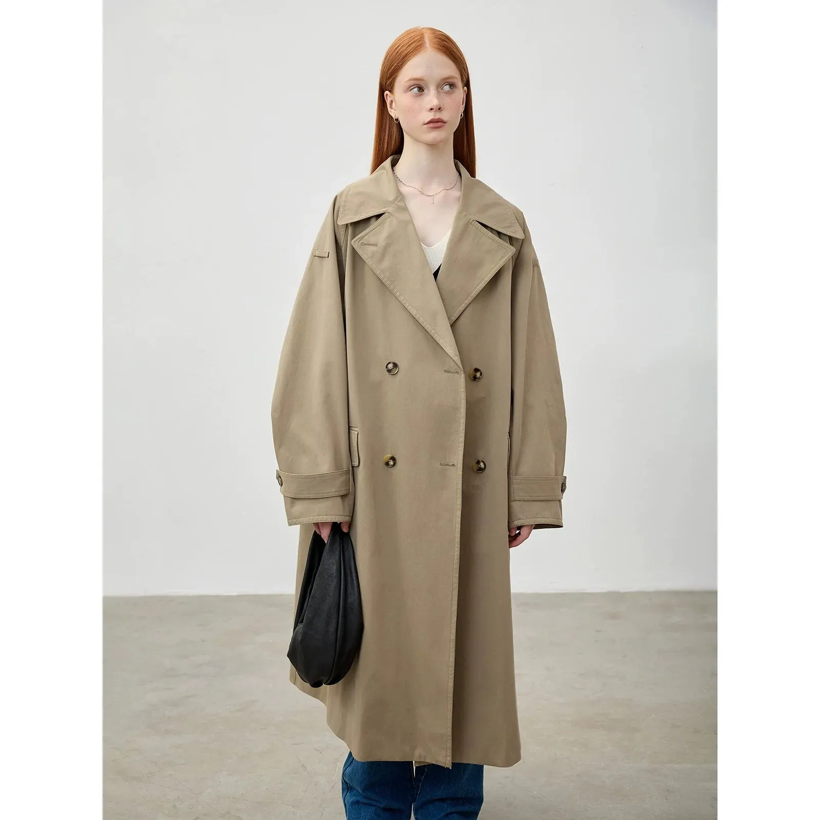 Classic Khaki Trench Coat