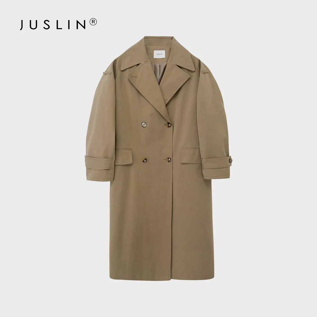 Classic Khaki Trench Coat