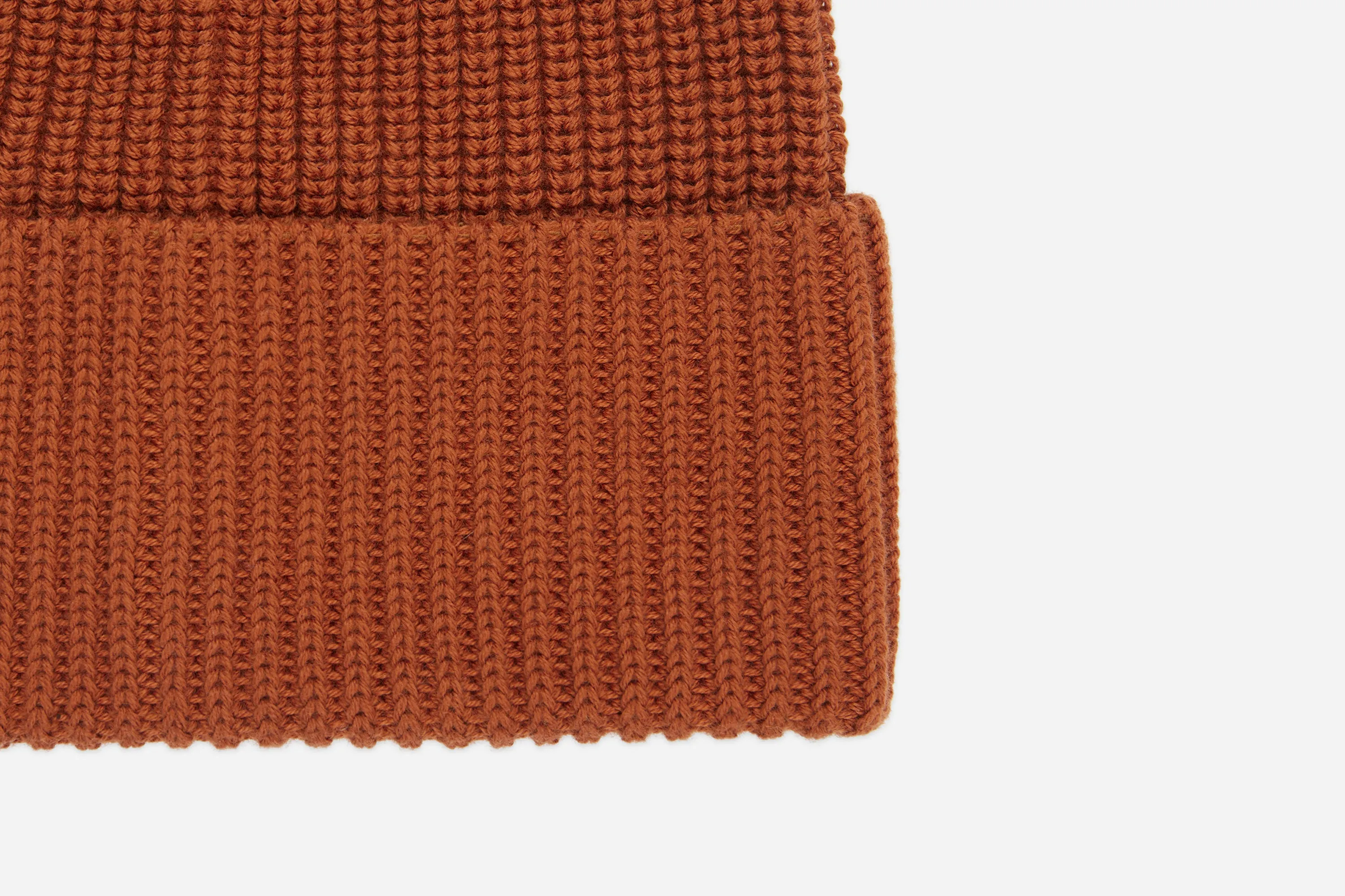 Cotton Watch Cap ~ Rust