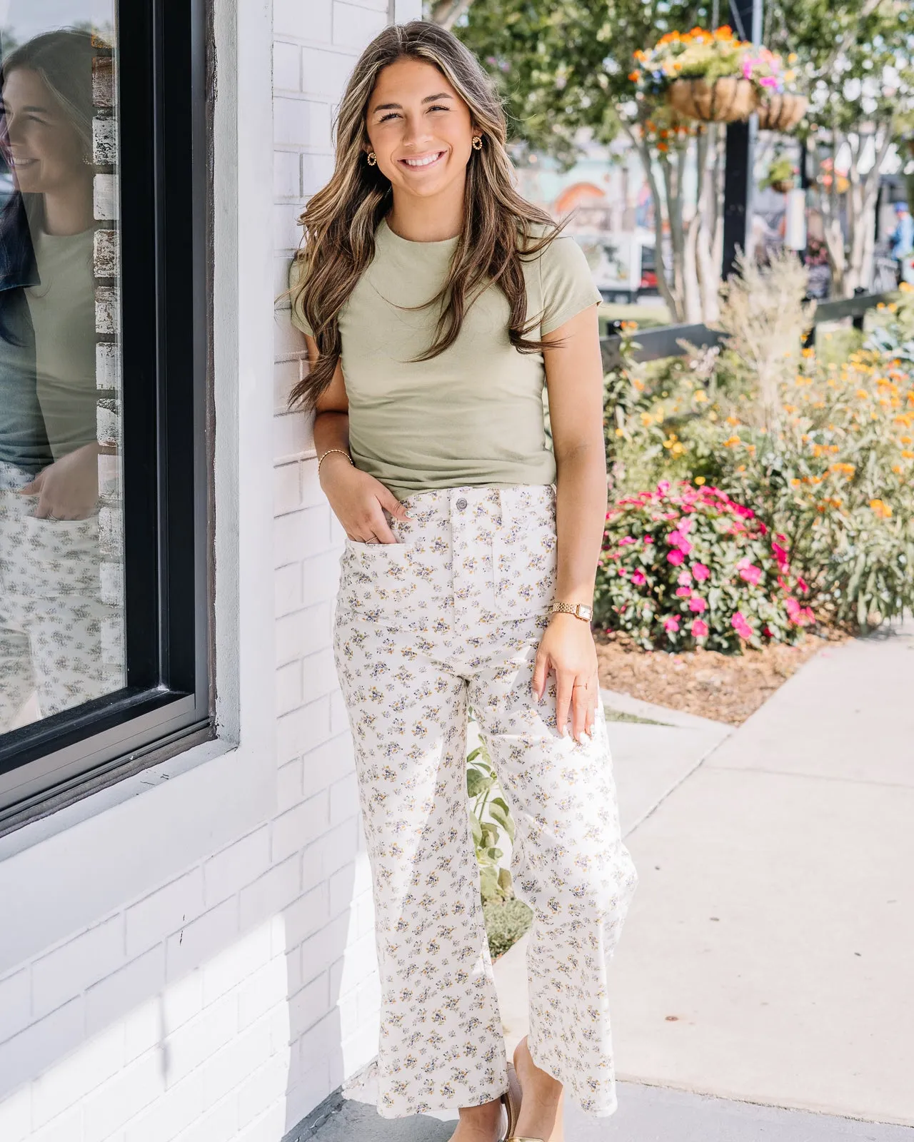 Ditsy Floral Pants