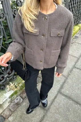ElliIC Jakke - Mørkebrun