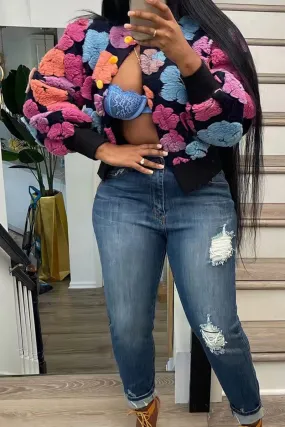 Flower Puff Cardigan (more colors)