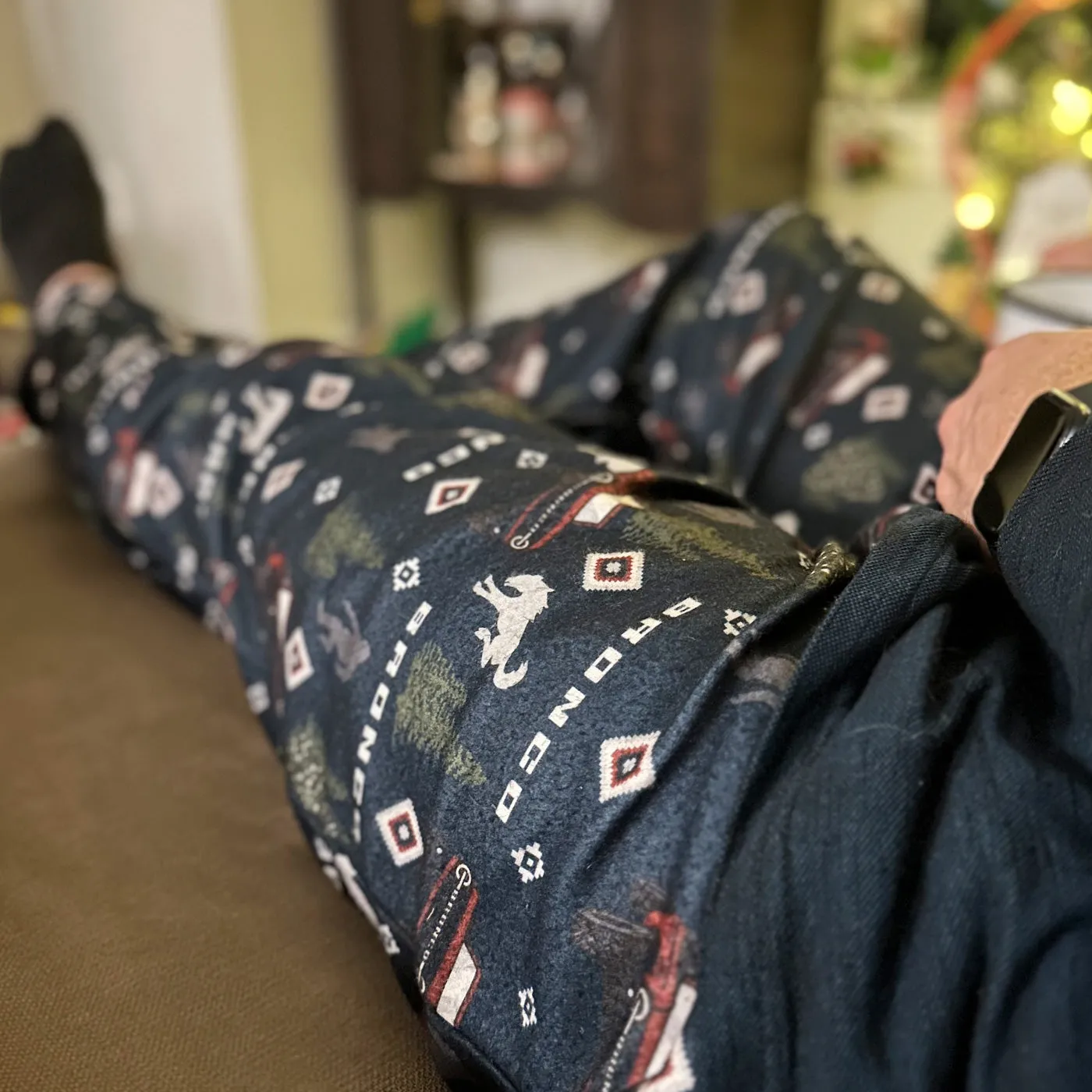Comfortable Ford Bronco Holiday-Themed Lounge Pants