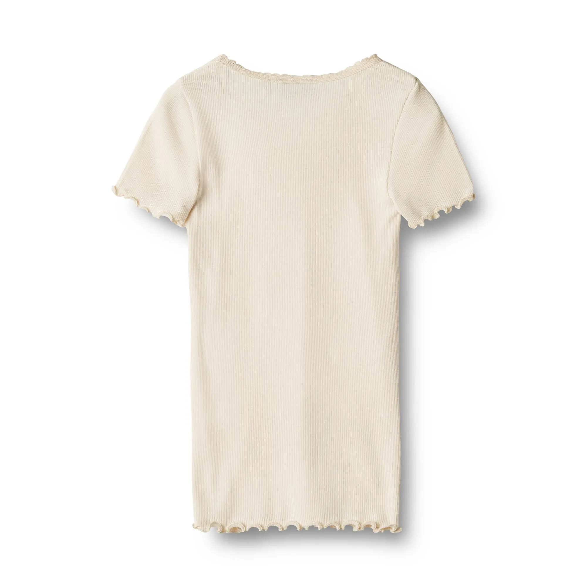 Geripptes T-Shirt Katie Cream