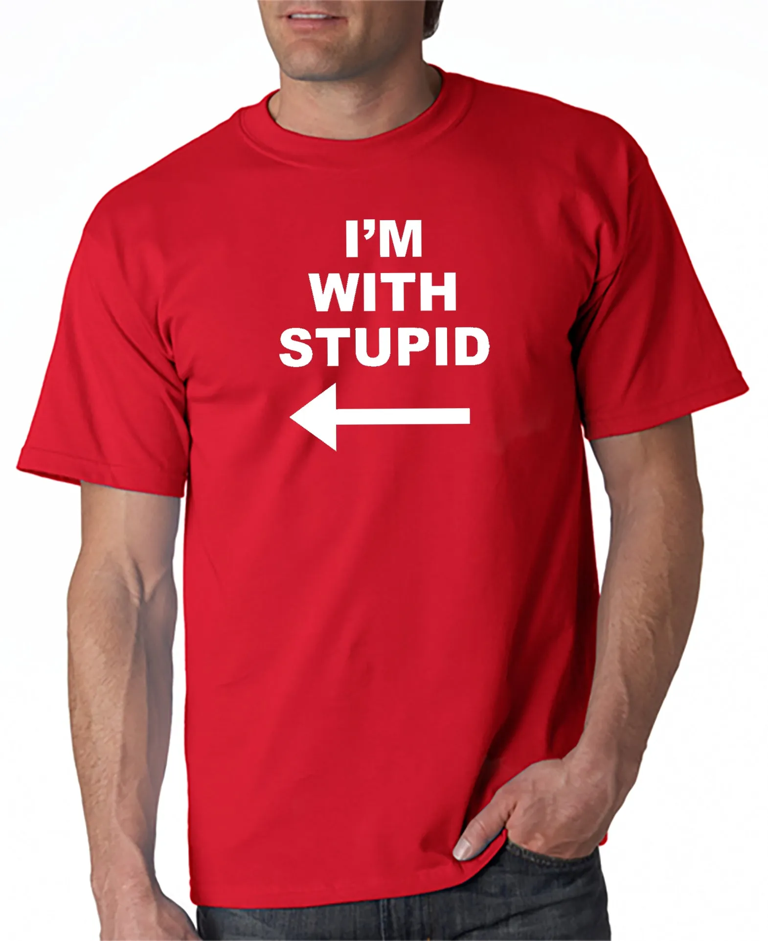 I'm With Stupid (next to me) T-shirt