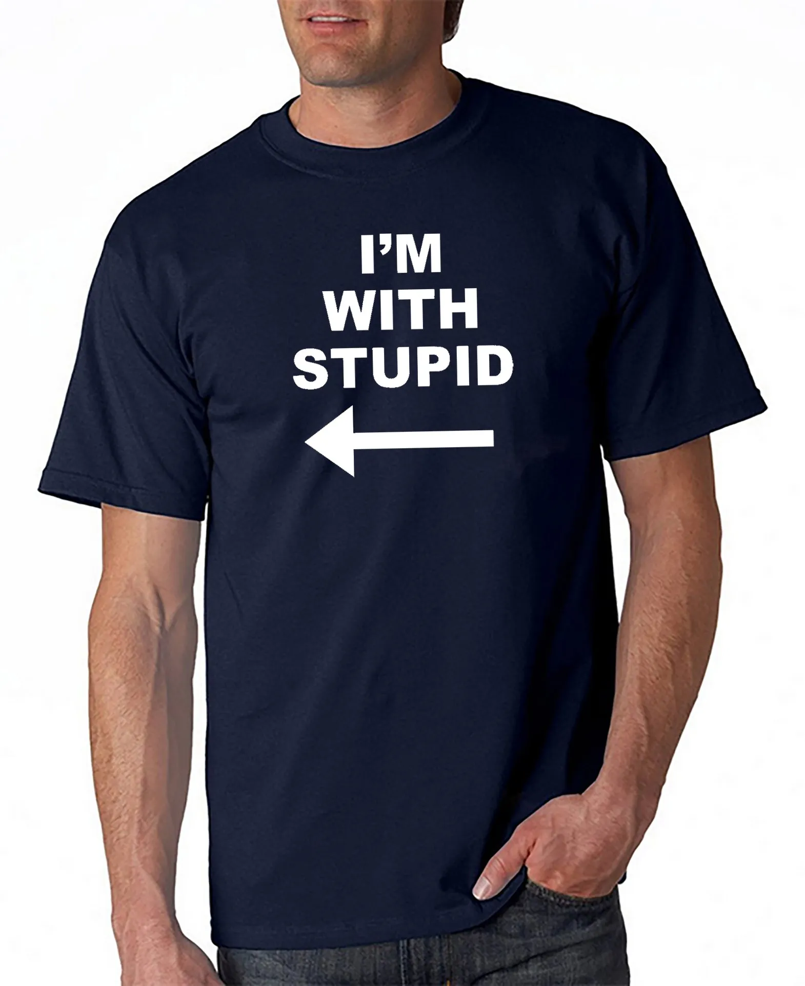 I'm With Stupid (next to me) T-shirt