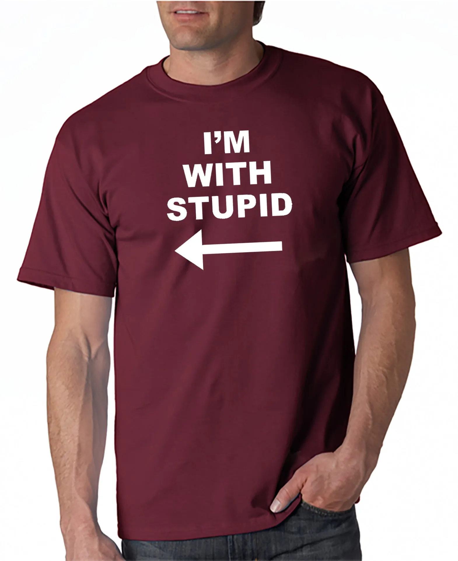 I'm With Stupid (next to me) T-shirt