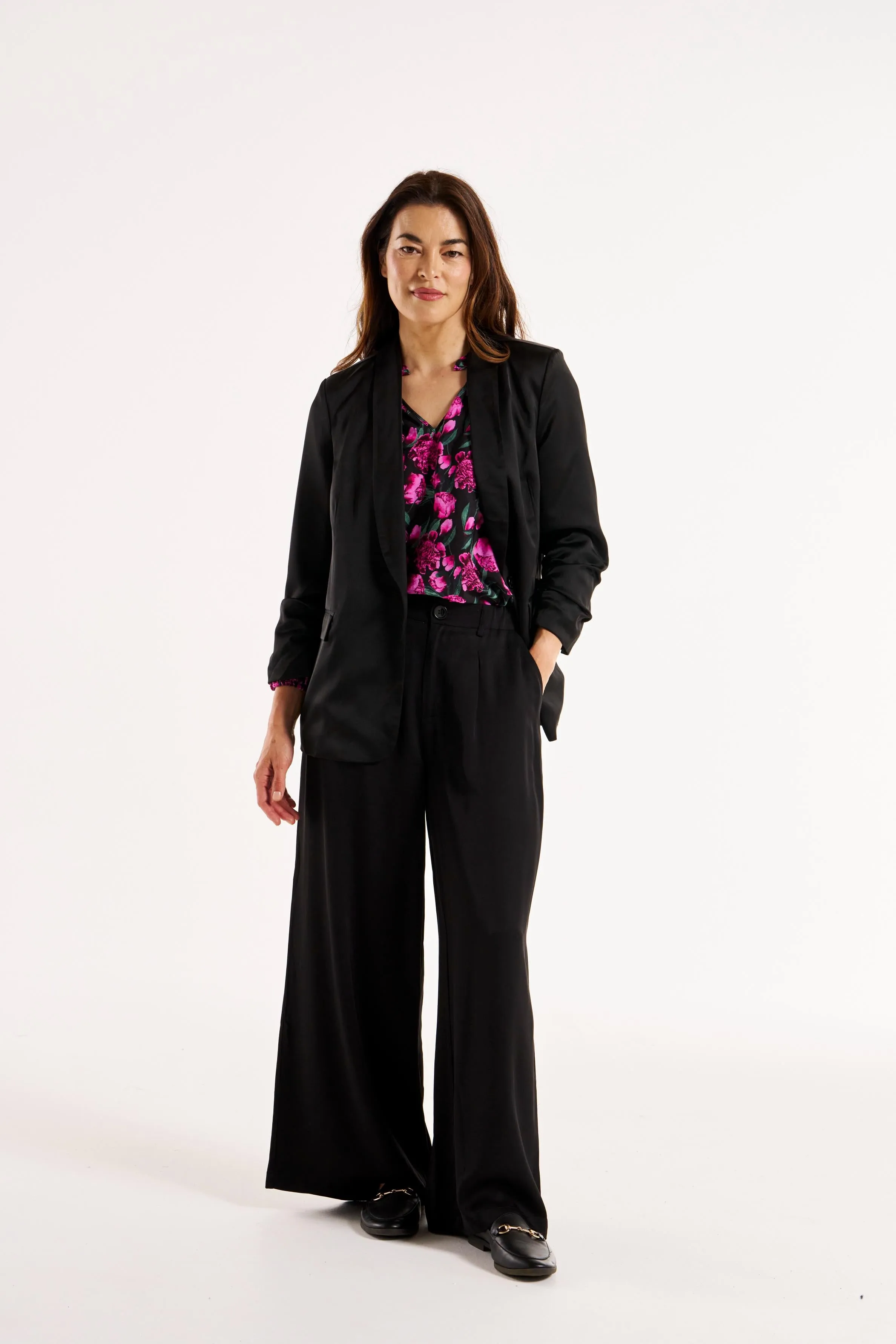 Jayde Satin Blazer