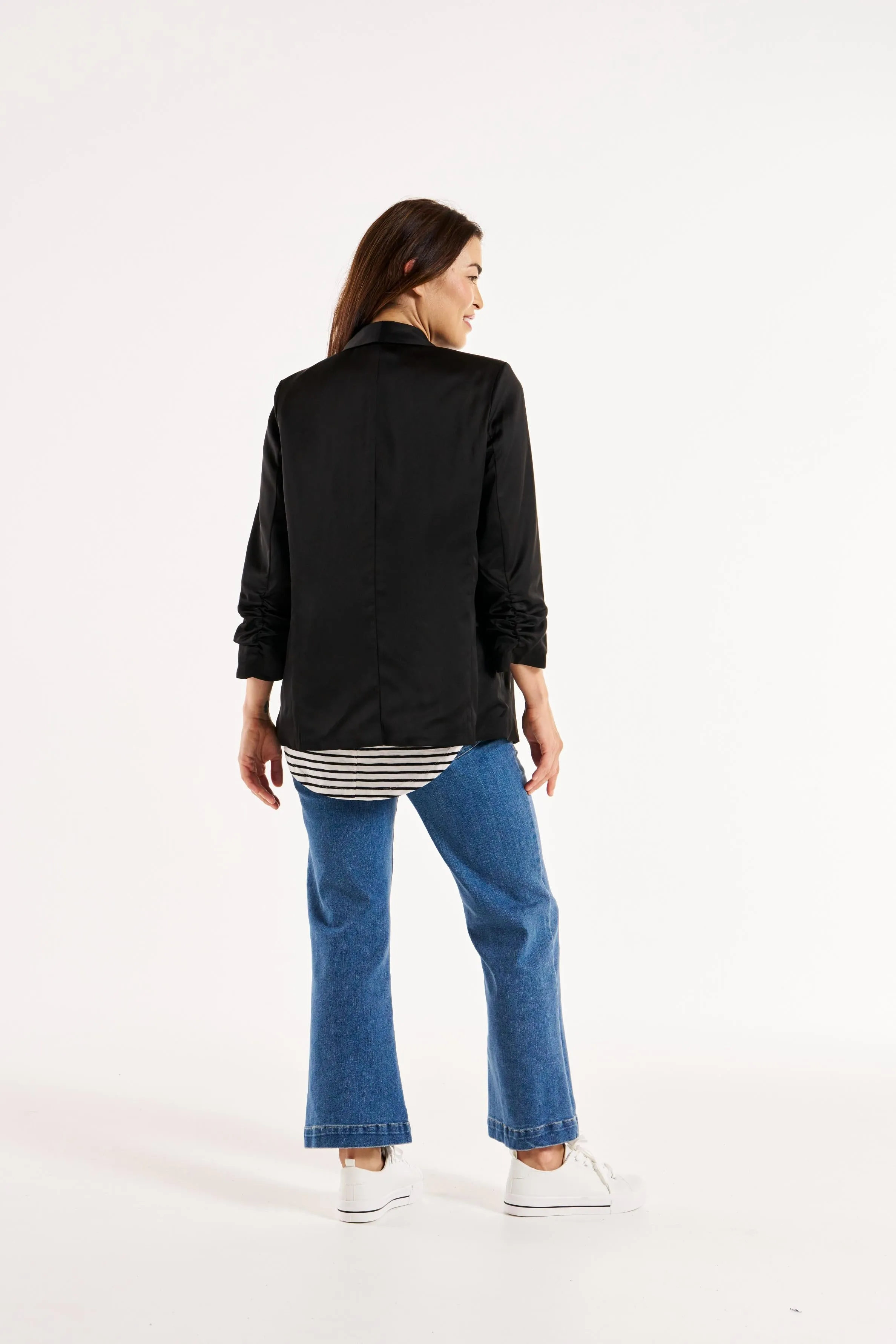 Jayde Satin Blazer