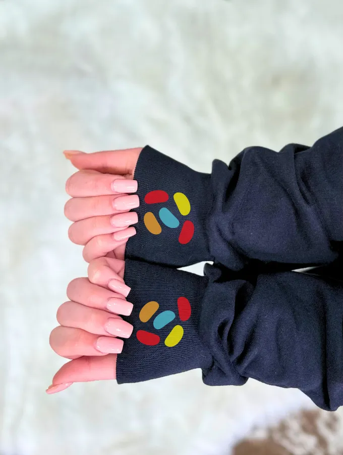 JELLY BELLY HOODIE - BLACK