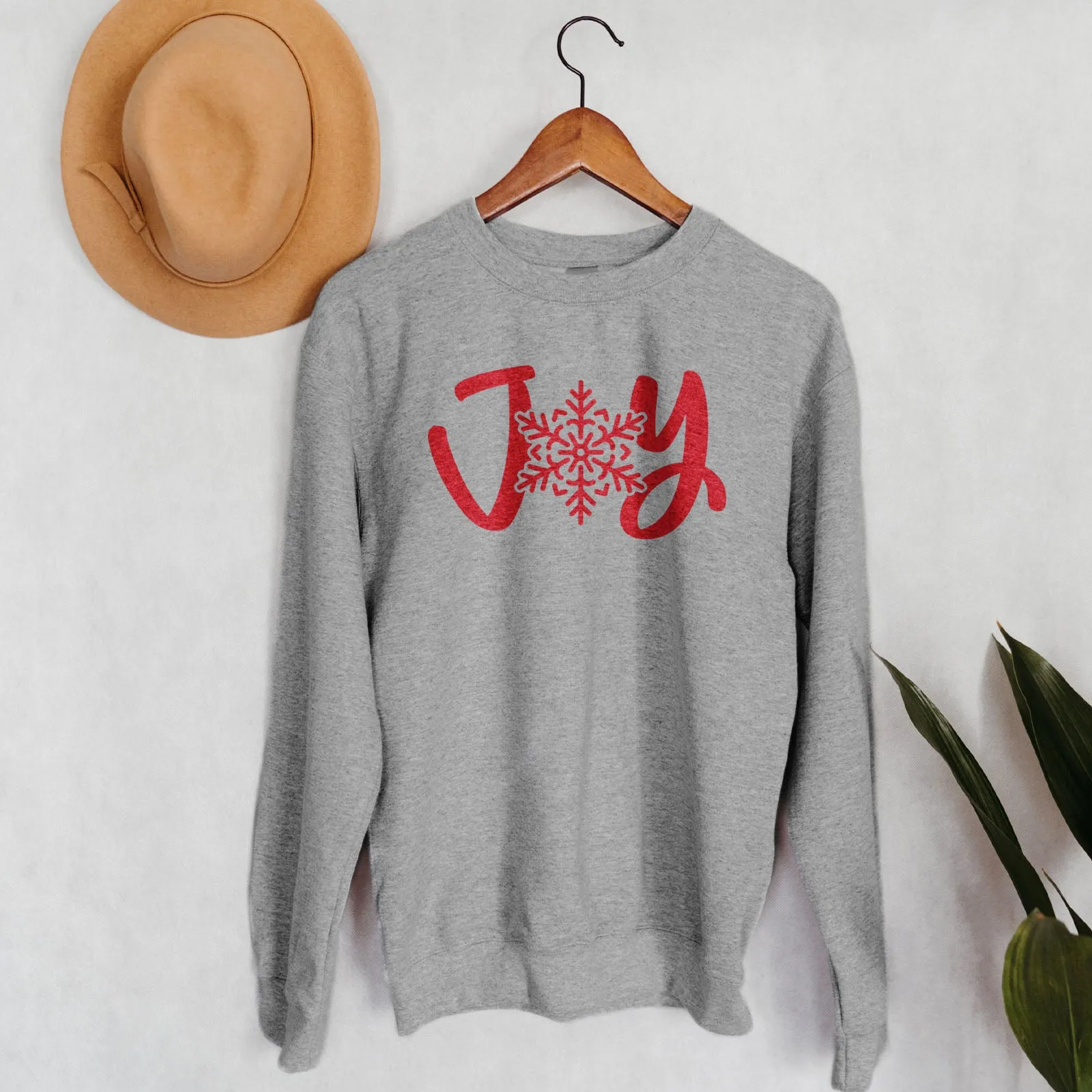 Joy Snowflake Sweatshirt