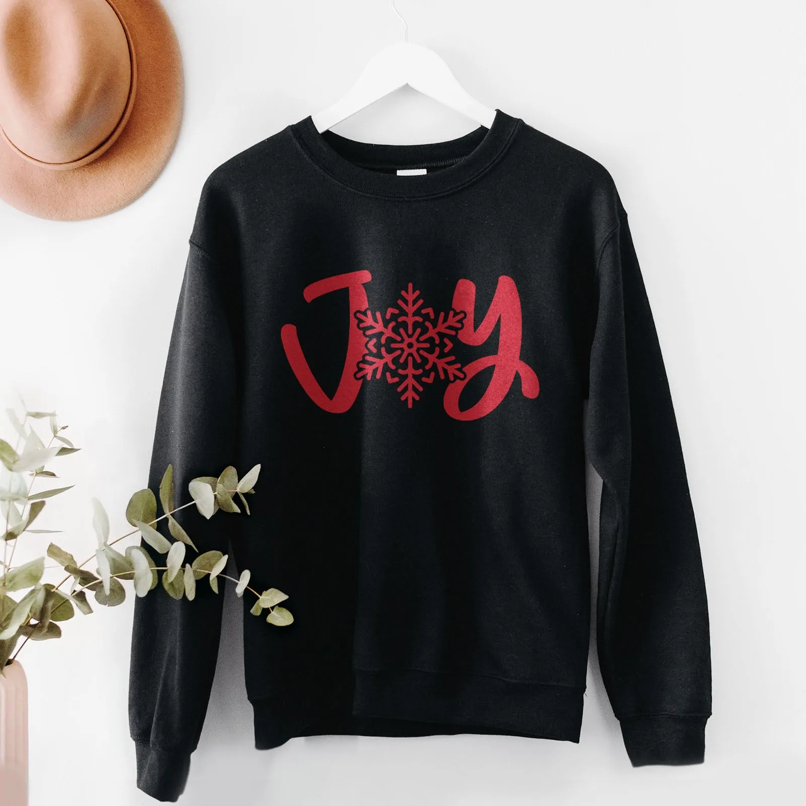 Joy Snowflake Sweatshirt