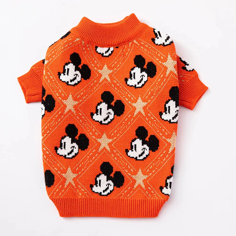 Kawaii Mickey Mouse Knitwear for Pet