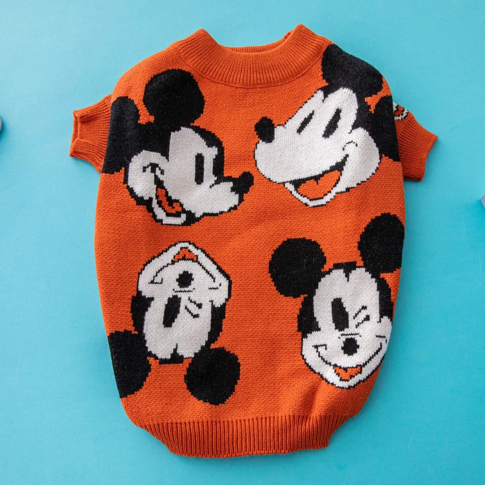 Kawaii Mickey Mouse Knitwear for Pet