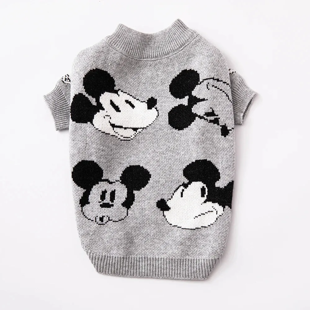 Kawaii Mickey Mouse Knitwear for Pet