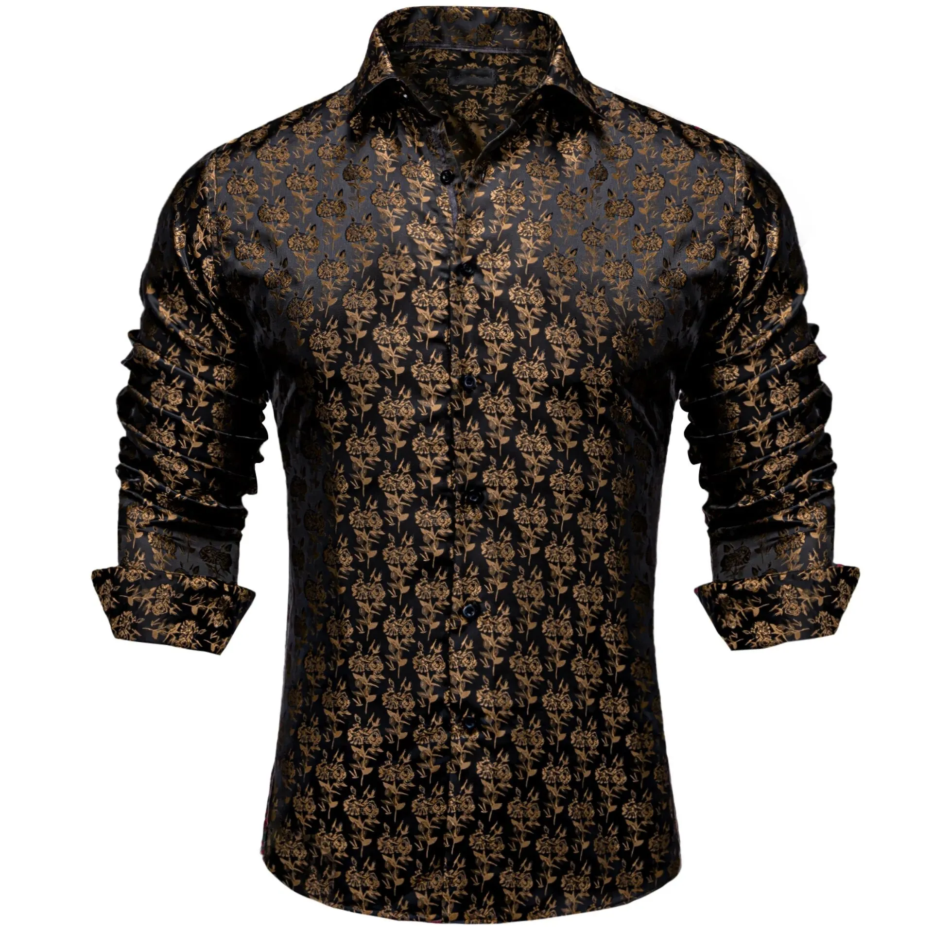 Long Sleeve Button Stripe Casual Men's Shirt