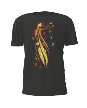 Maxine Noel Leaf Dancer Art T-Shirt