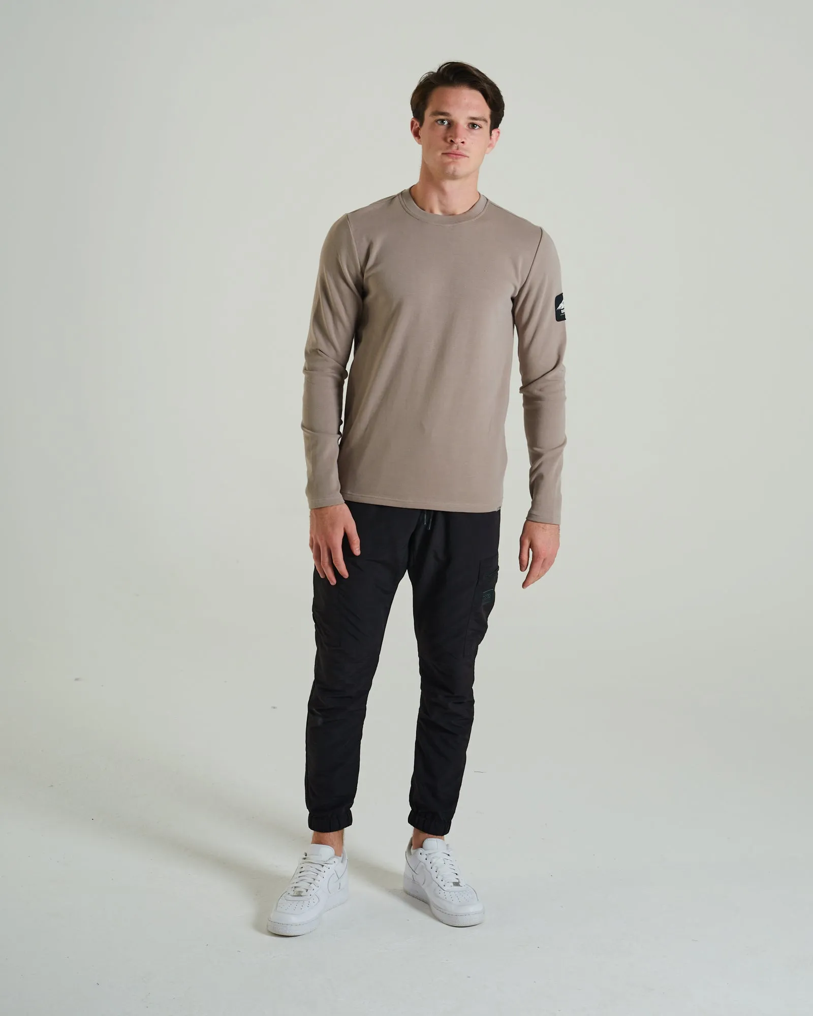 Stone Biscuit Olympic Long Sleeve Tee – Enhanced Comfort Design