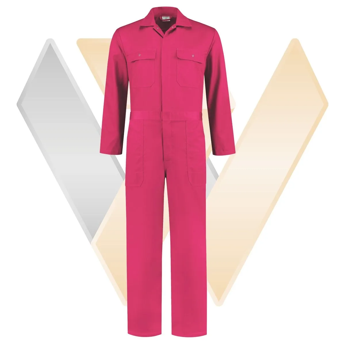 Overall&#x20;Polyester&#x20;&#x2F;&#x20;Cotton&#x20;Zwart&#x20;-&#x20;71WorkX&#x20;Wear