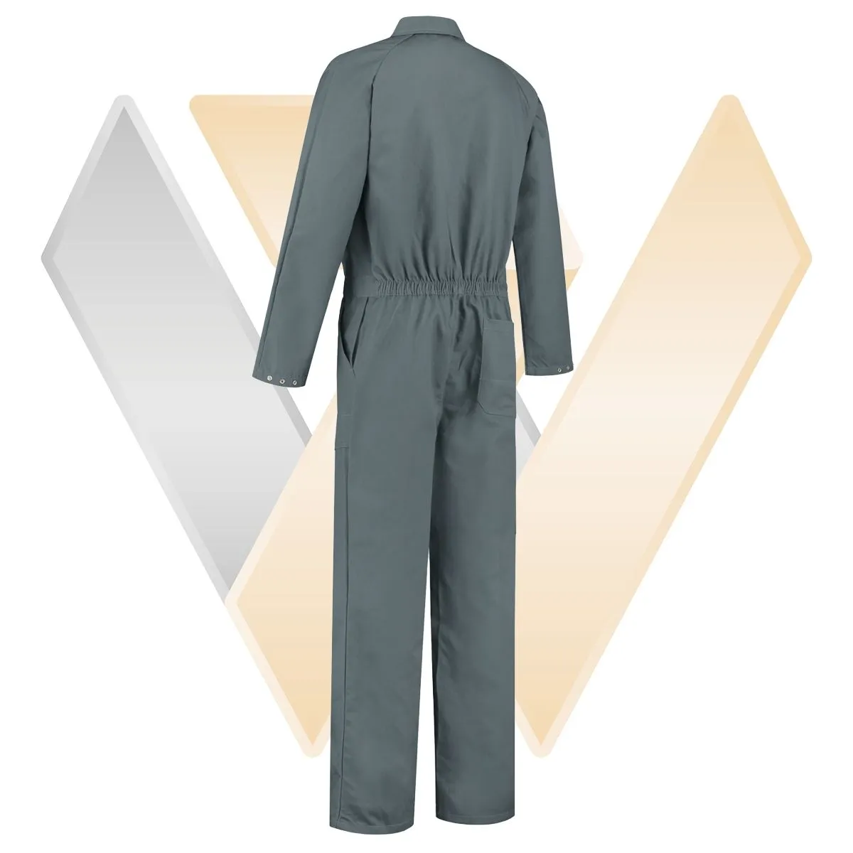 Overall&#x20;Polyester&#x20;&#x2F;&#x20;Cotton&#x20;Zwart&#x20;-&#x20;71WorkX&#x20;Wear