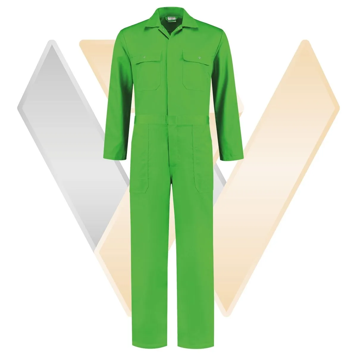 Overall&#x20;Polyester&#x20;&#x2F;&#x20;Cotton&#x20;Zwart&#x20;-&#x20;71WorkX&#x20;Wear