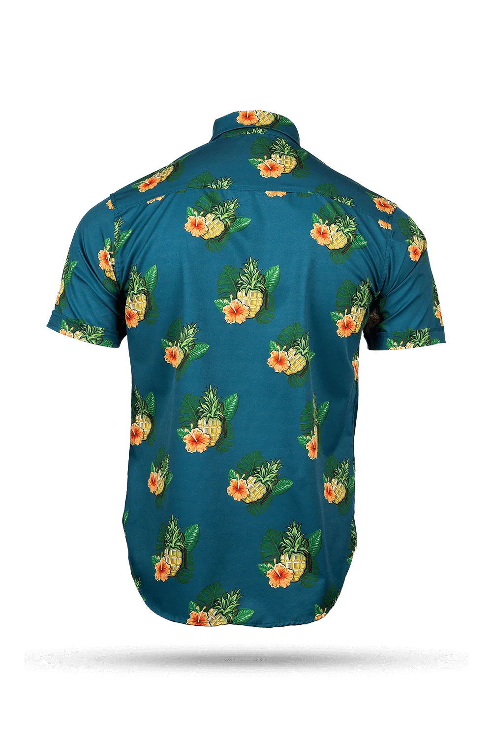 Pineapple Grenade Collection - Casual Button Down Shirt