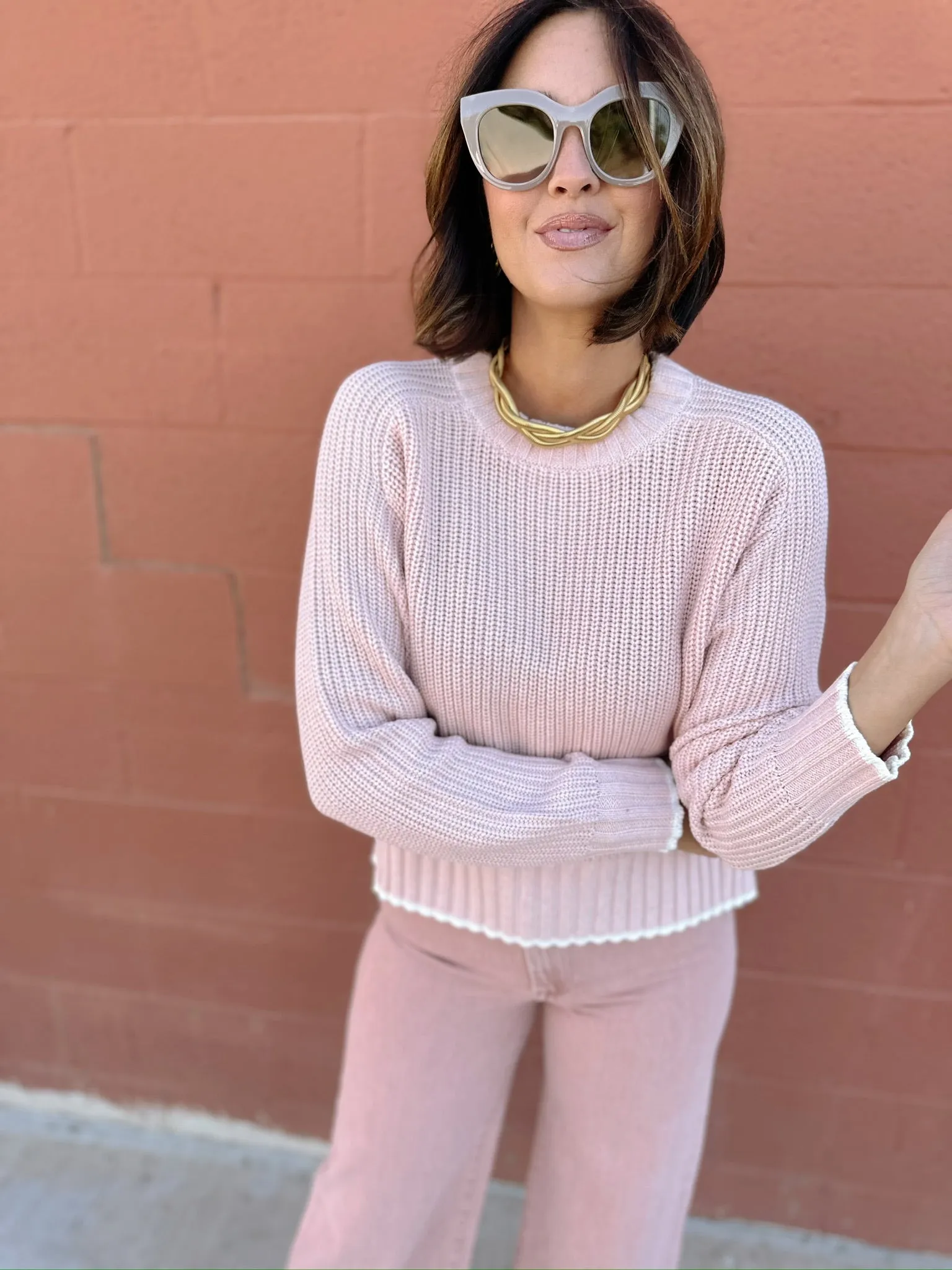 Pistola | Adina Sweater - Icy Pink