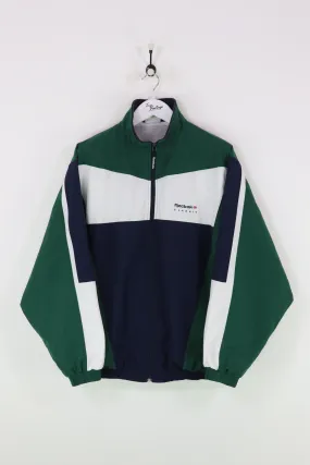Reebok Classic Shell Suit Jacket Navy/Green/White XXL
