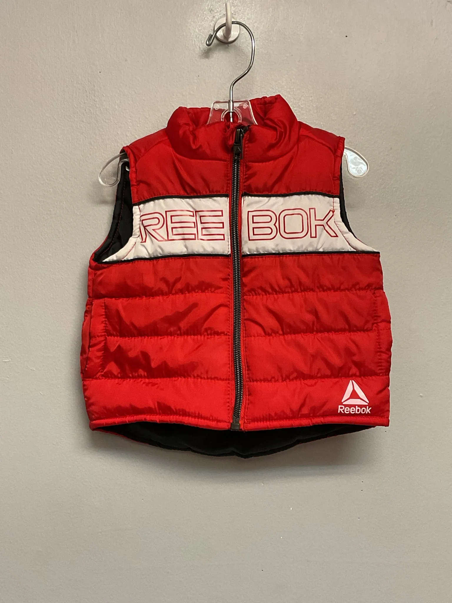 Reebok Size NB Red Polyester Infant Boys Sweaters & Vests