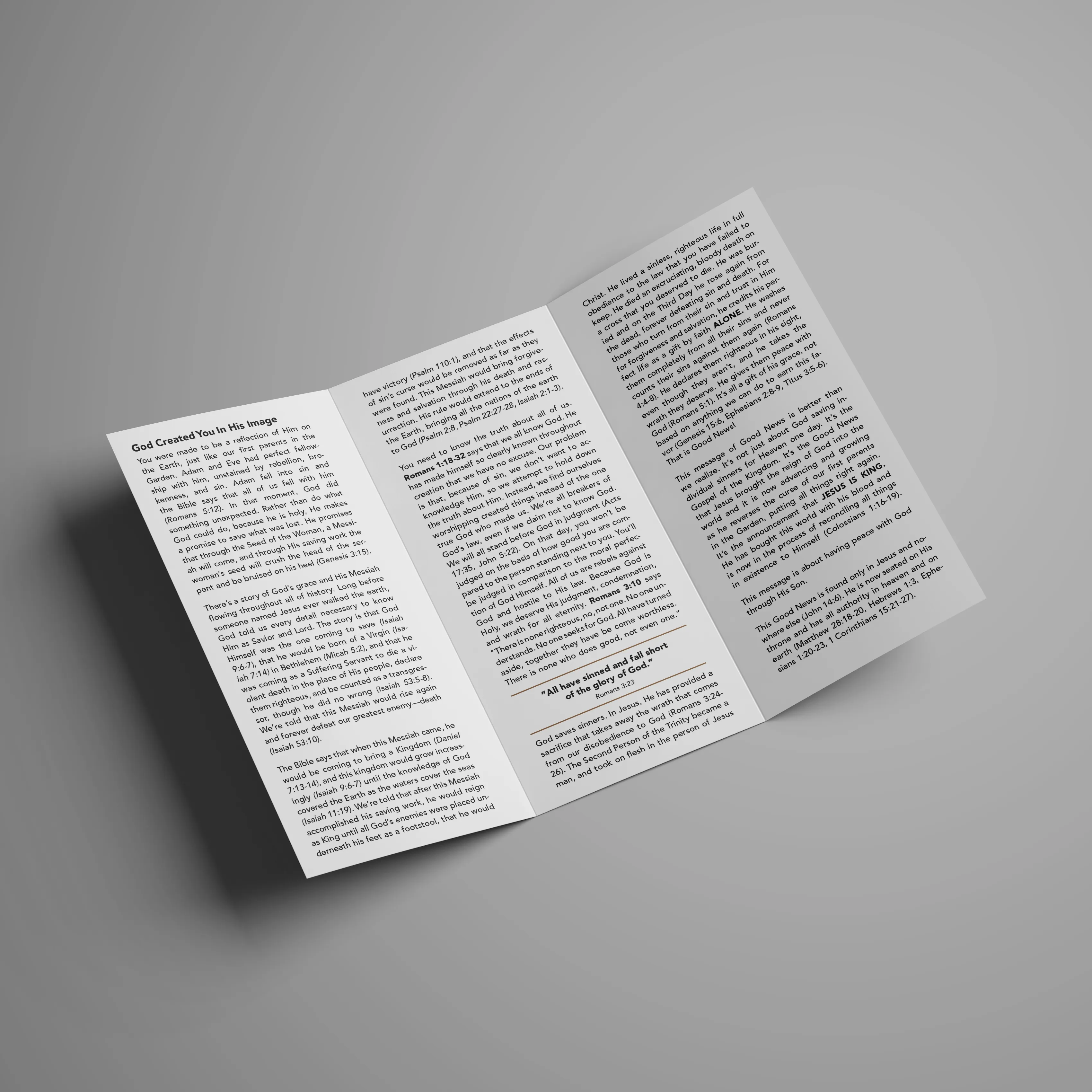 Sample Tract Pack